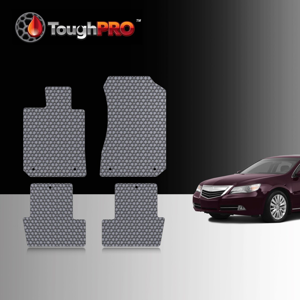 ToughPRO Floor Mats Gray For Acura RL All Weather Custom Fit Etsy