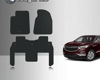 ToughPRO Floor Mats Black For Chevrolet Traverse Bucket All Weather 2009-2017