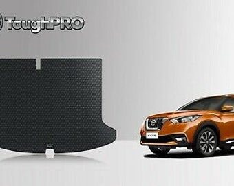 ToughPRO Cargo Mat Black For Nissan Kicks All Weather Custom Fit 2017-2024
