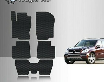 ToughPRO Floor + 3rd Row Mats Black For Mercedes-Benz GL Class All Weather 07-12