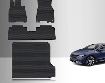 ToughPRO Full Set + Cargo Mat Black For Mercedes-Benz EQE Sedan All Weather 2023-2025