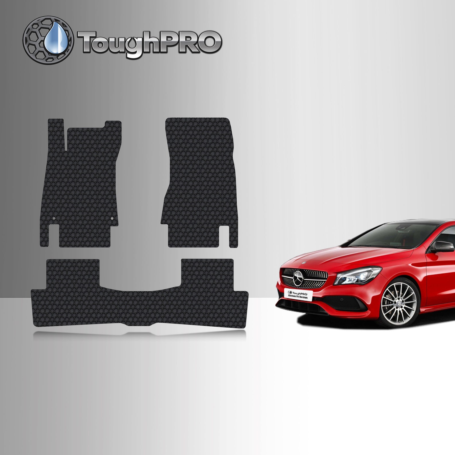 ToughPRO Floor Mats Black For MercedesBenz CLA All Weather Etsy