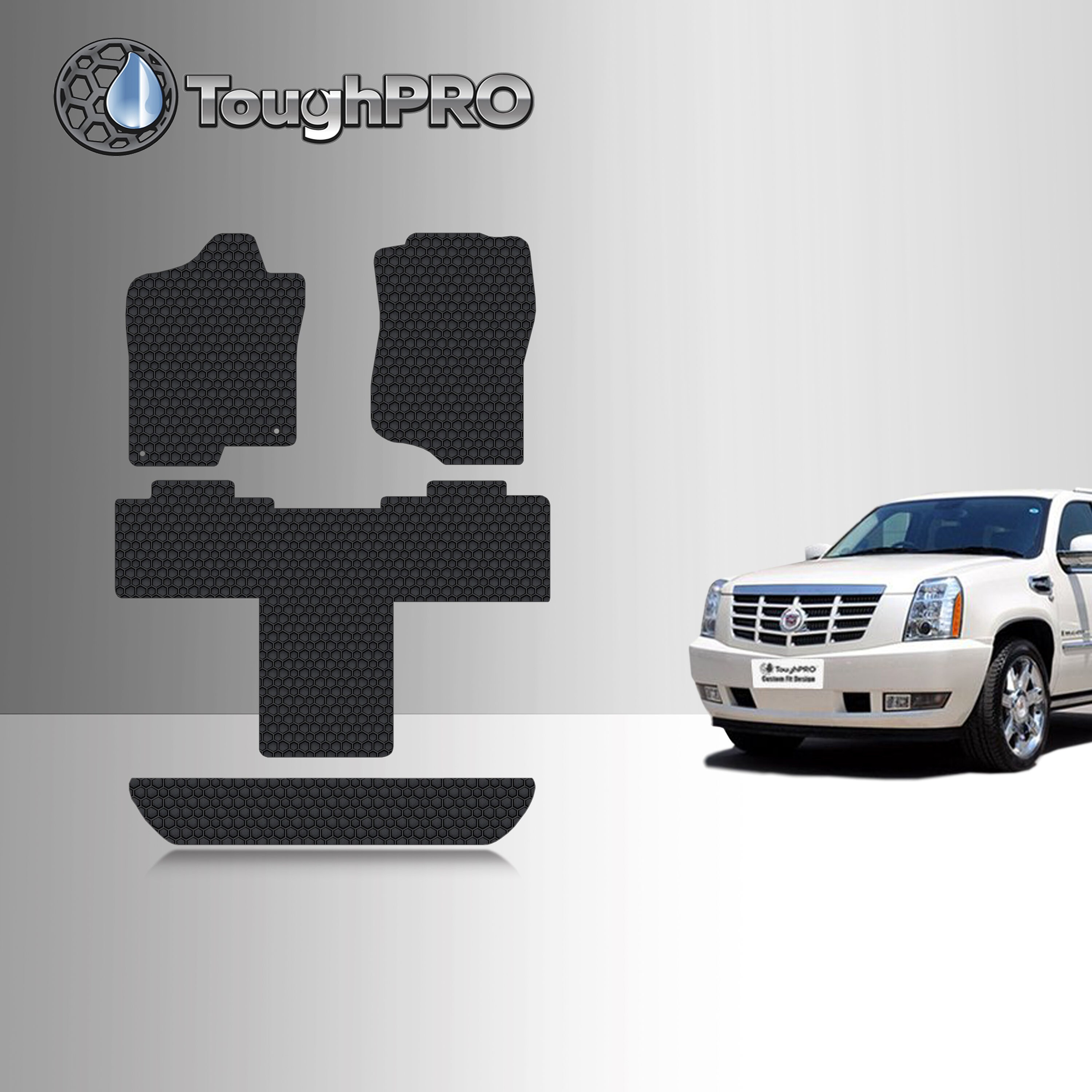 thumbnail image 2 of ToughPRO Heavy-Duty Rubber Floor Mats For Tesla Model X 6-Seater 2017-2019 – Full Set With Console 2 of 4
