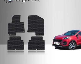 ToughPRO Floor Mats Black For KIA Sportage All Weather Custom Fit 2014-2016
