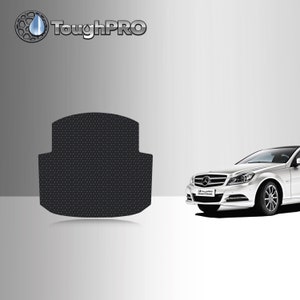 ToughPRO Cargo Mat Black For Mercedes-Benz C Class Sedan All Weather 2008-2014