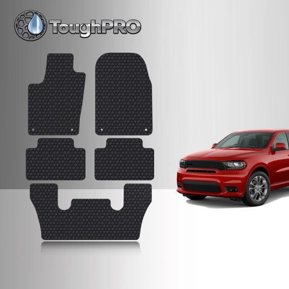 Toughpro Floor Mats 3rd Row Black for Dodge Durango 2nd Row BUCKET
