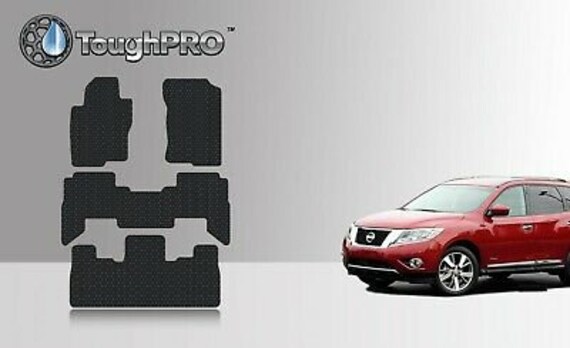 TOUGHPRO Cargo/Trunk Mats Accessories for Nissan Pathfinder 3rd Row Up