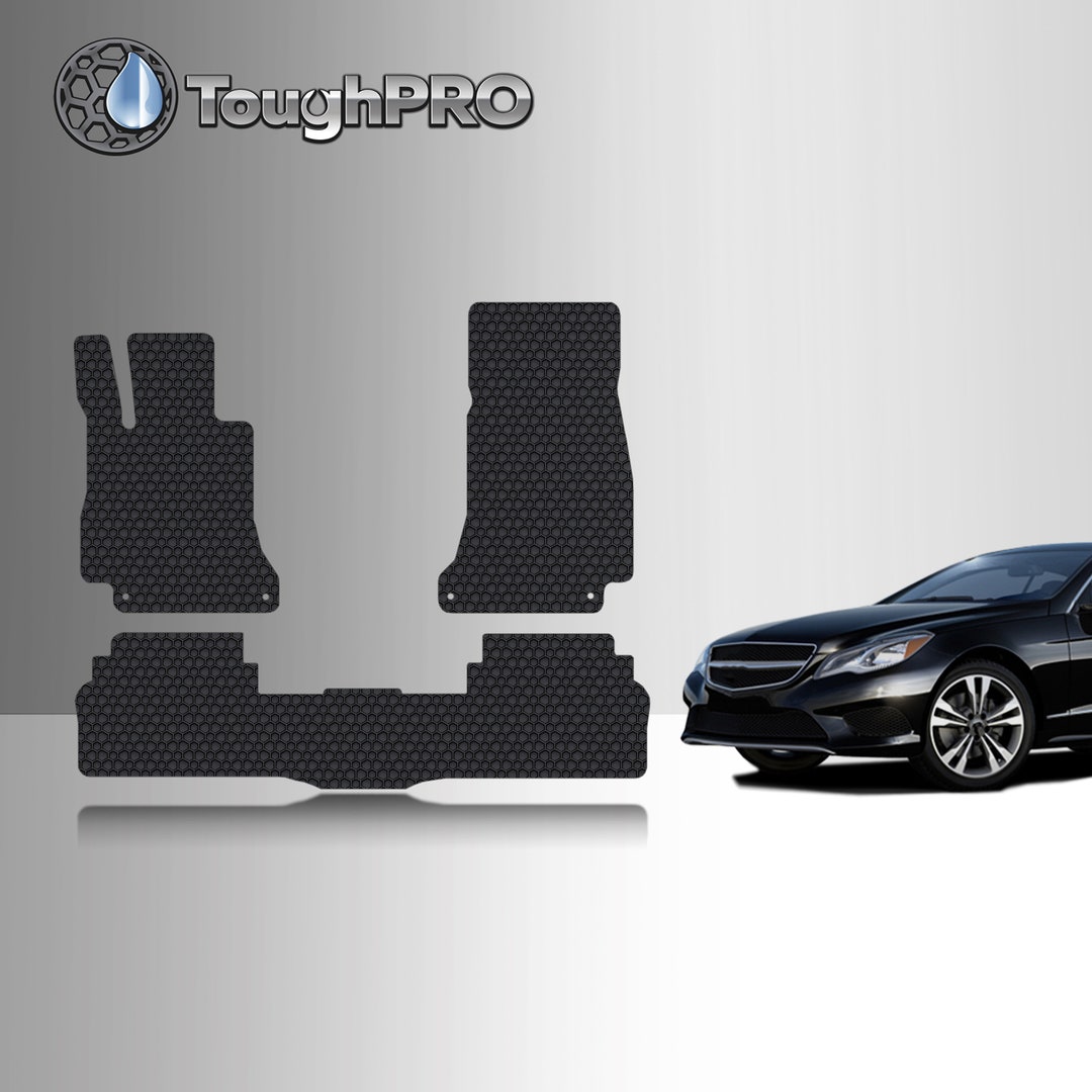 Toughpro Floor Mats Black for Mercedesbenz E300 All Weather 20172020
