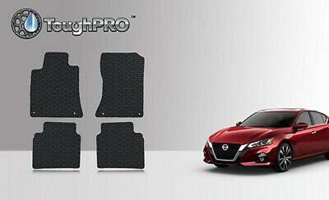 ToughPRO Floor Mats Black For Nissan Altima All Weather Custom Etsy