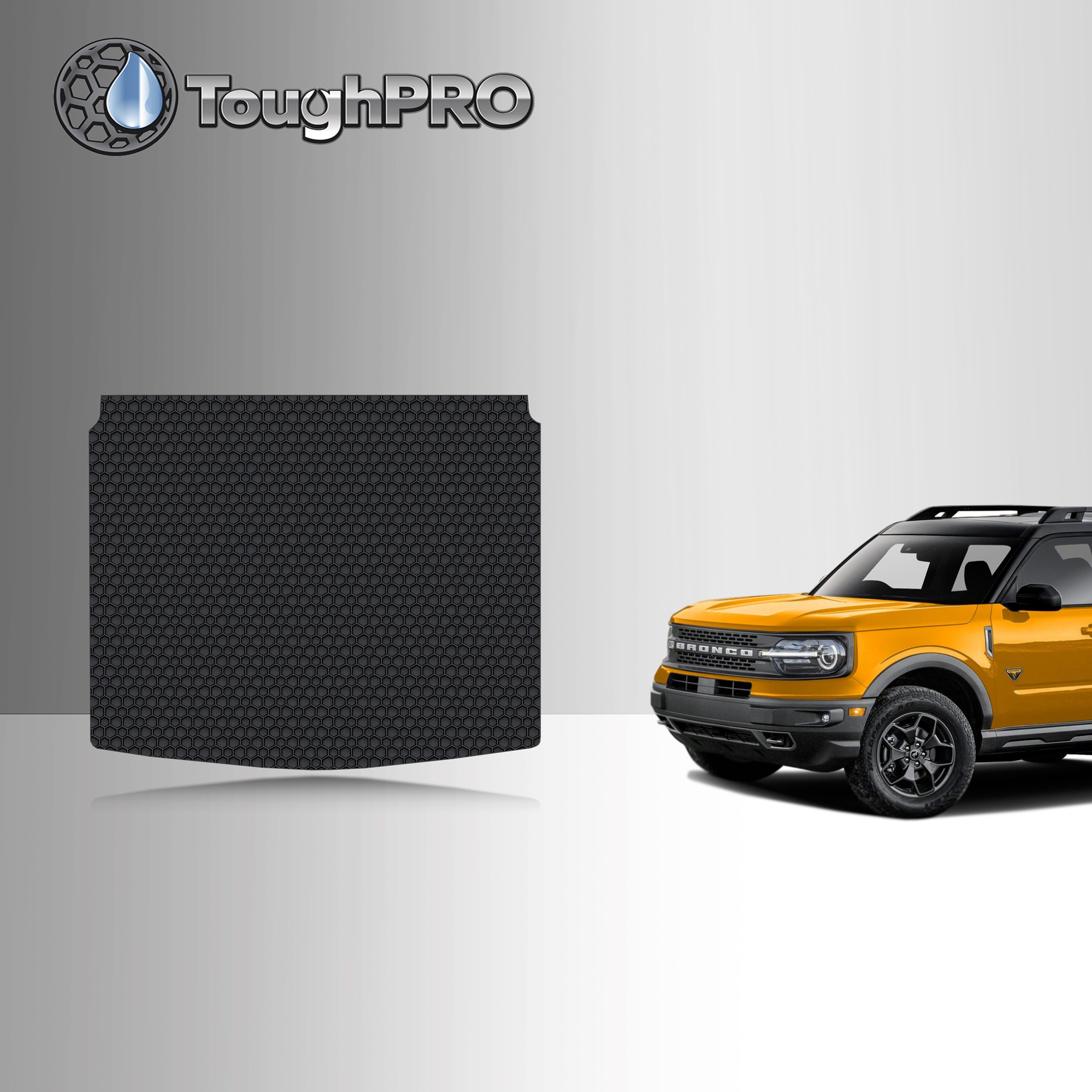 Toughpro Cargo Mat Black for Ford Bronco Sport All Weather Etsy UK