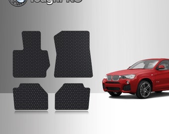 ToughPRO Floor Mats Black For BMW X4 All Weather Custom Fit 2015-2018