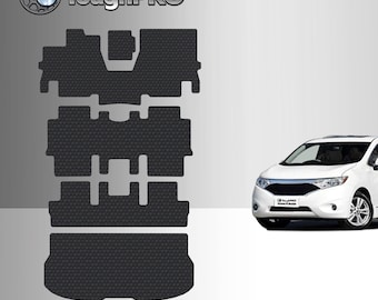 ToughPRO Full Set Black For Nissan Quest All Weather Custom Fit 2016-2018