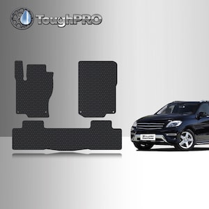 ToughPRO Floor Mats Black For Mercedes-Benz ML350 All Weather 2012-2015