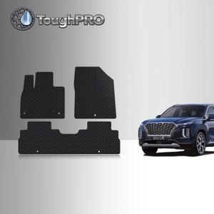 ToughPRO Floor Mats Black For KIA Telluride All Weather Custom Fit 2020-2025