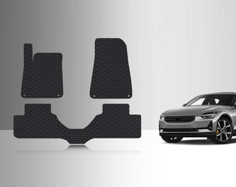 ToughPRO Floor Mats Black For Polestar 2 All Weather Custom Fit 2021-2025
