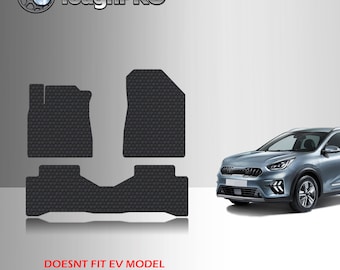 ToughPRO Floor Mats Black For KIA NIRO Plug-In Hybrid All Weather 2018-2022