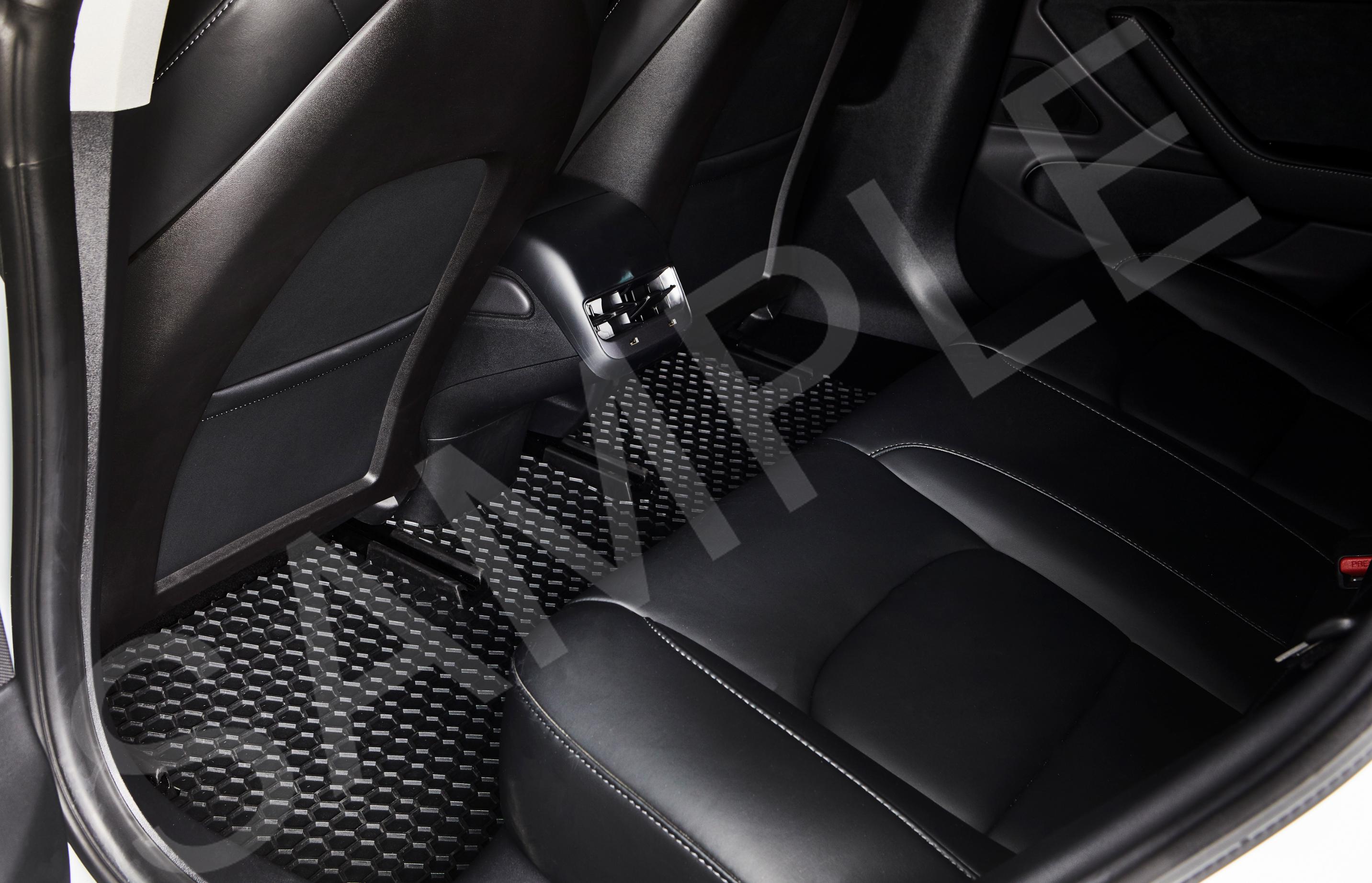 ToughPRO Heavy Duty Rubber Floor Mats For Porsche Cayenne (2019-2025) - Full Set, All-Weather Black