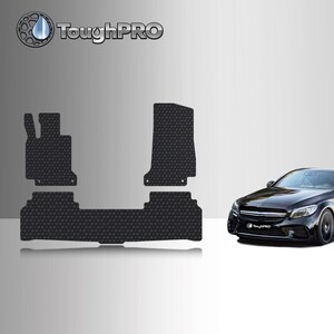 ToughPRO Floor Mats Black For Mercedes-Benz C Class Sedan All Weather 2015-2024