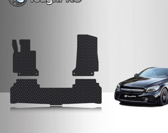 ToughPRO Floor Mats Black For Mercedes-Benz C Class Sedan All Weather 2015-2024