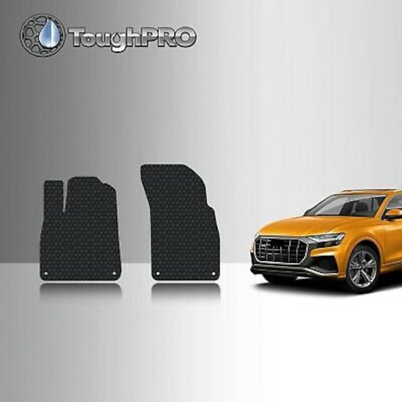 ToughPRO Front Floor Mats Black For Audi Q8 All Weather Custom Etsy