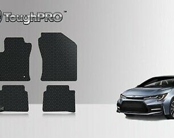 ToughPRO Floor Mats Black For Toyota Corolla Hybrid All Weather 2020-2024