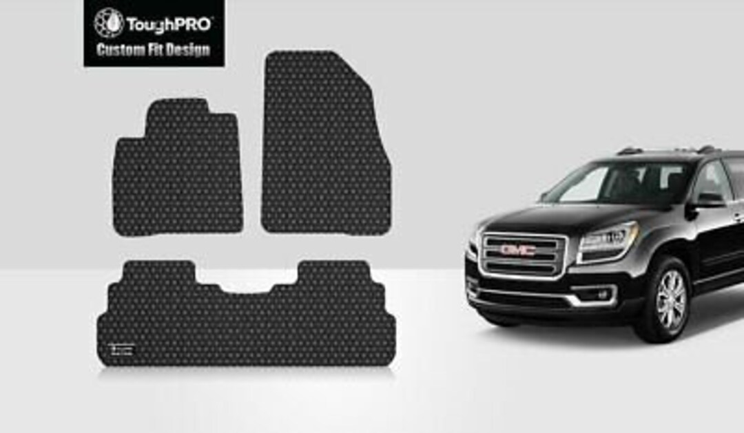 Toughpro Floor Mats Black for GMC Acadia Denali Bench All Etsy