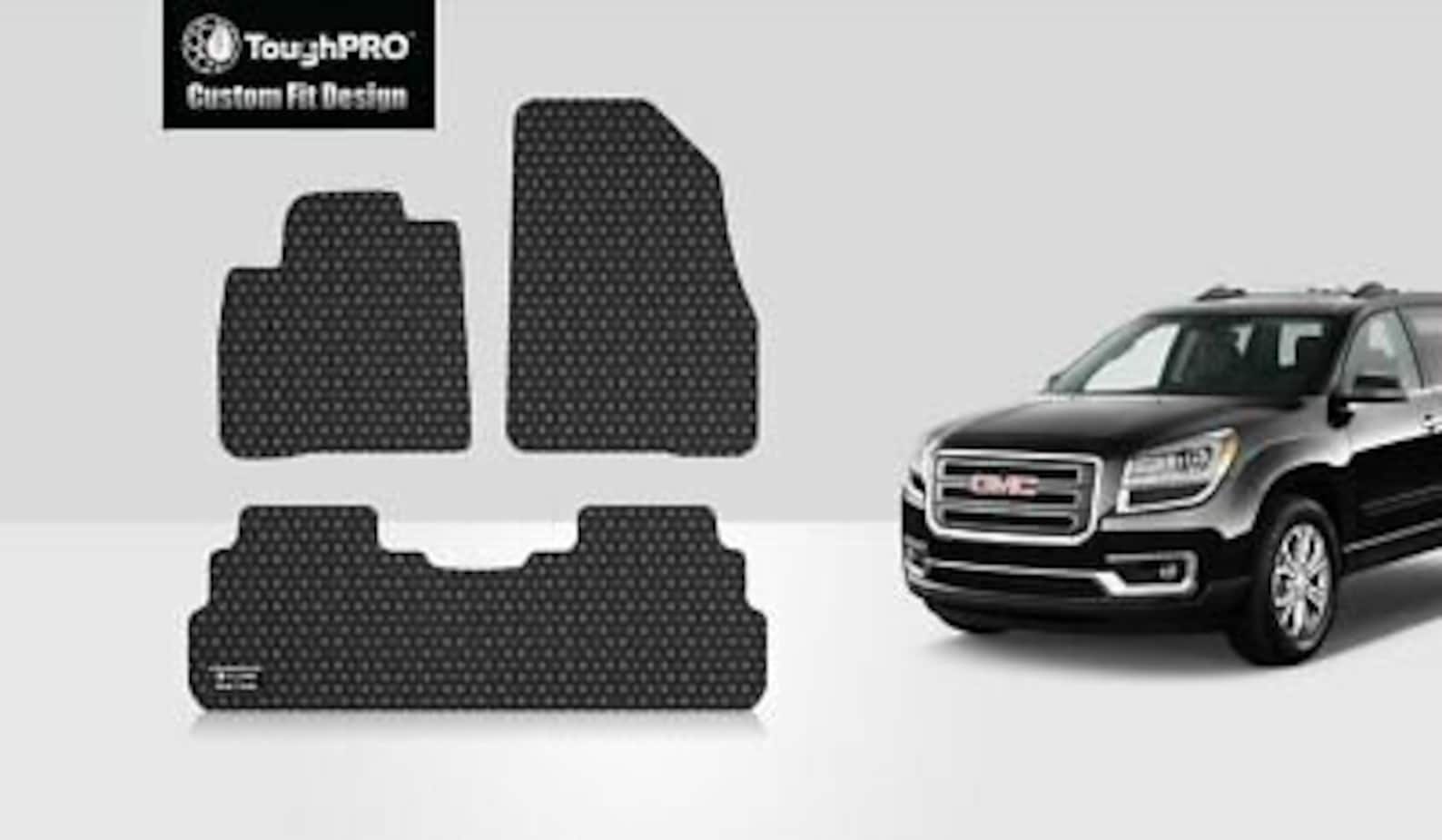 ToughPRO Floor Mats Black For GMC Acadia Denali Bench All Etsy