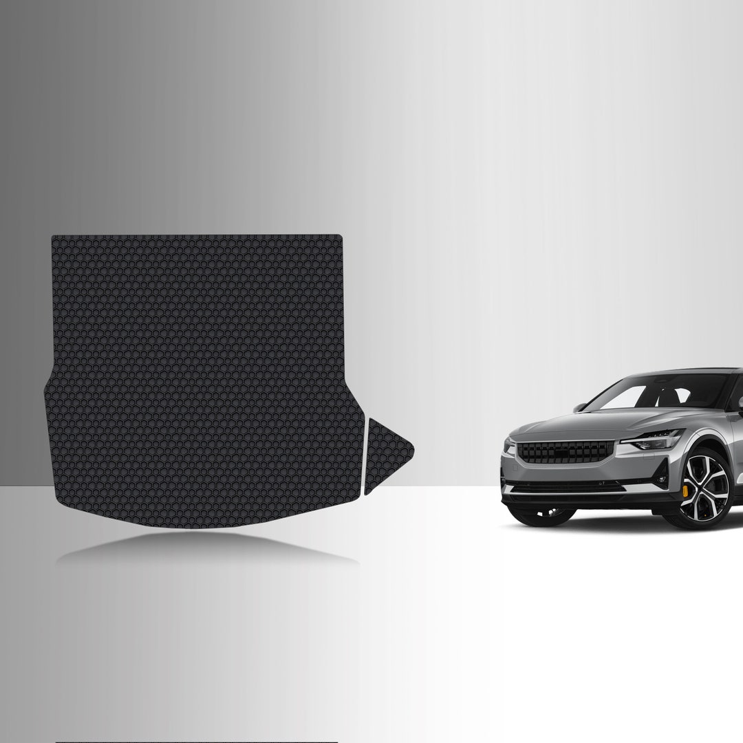 ToughPRO All-Weather Custom Fit Floor Mats For Polestar 2 – 2021-2025 – Black Rubber, Lifetime Warranty
