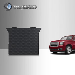 ToughPRO Cargo Mat Black For Chevrolet Tahoe All Weather 2015-2020
