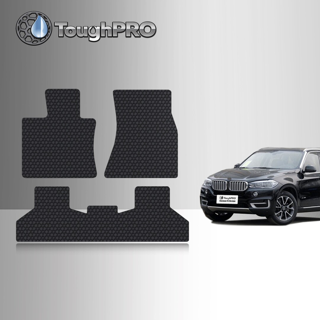 Toughpro Floor Mats Black for BMW X5 All Weather Custom Fit 2014-2018 ...