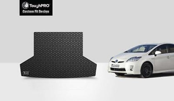 ToughPRO All-Weather Custom Fit Cargo Mat For Toyota Prius 2004-2009 – Heavy Duty Black Rubber