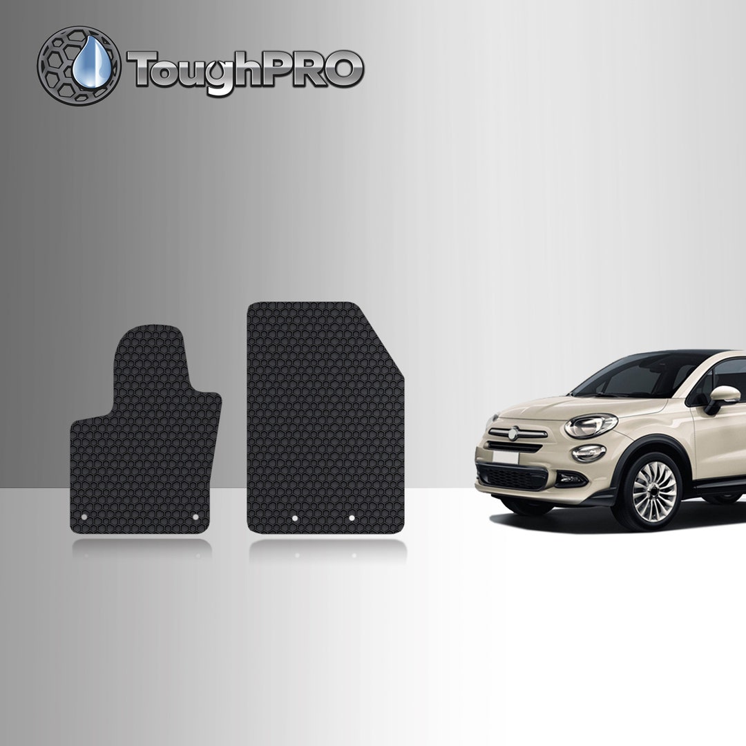 Toughpro Front Mats Black for Fiat 500X All Weather Custom Fit Etsy