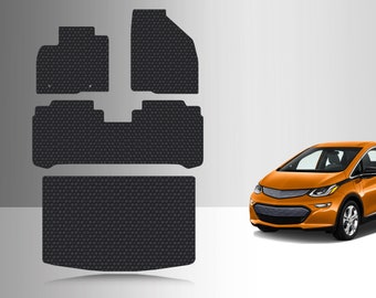 ToughPRO Full Set Floor Mats Black For Chevrolet Bolt EUV All Weather Custom Fit 2022-2024