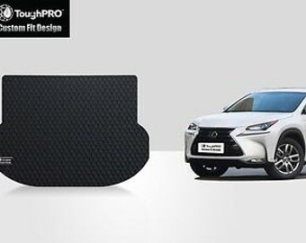 ToughPRO Cargo Mat Black For Lexus NX200t All Weather Custom Fit 2015-2021