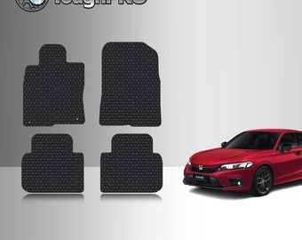 ToughPRO Floor Mats Black For Honda Civic Sedan All Weather Custom Fit 2022-2024