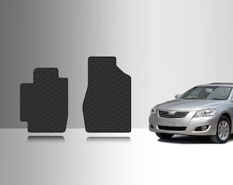 ToughPRO Front Mats Black For Toyota Corolla All Weather Custom Fit 2003-2008