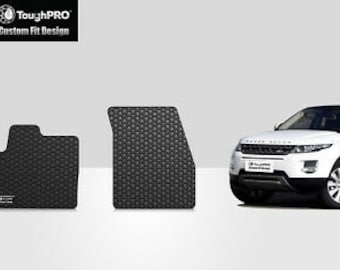 ToughPRO Front Mats Black For Land Rover Range Rover Evoque 2012-2019