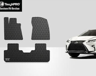 ToughPRO Floor Mats Black For Lexus RX350 All Weather Custom Fit 2016-2022