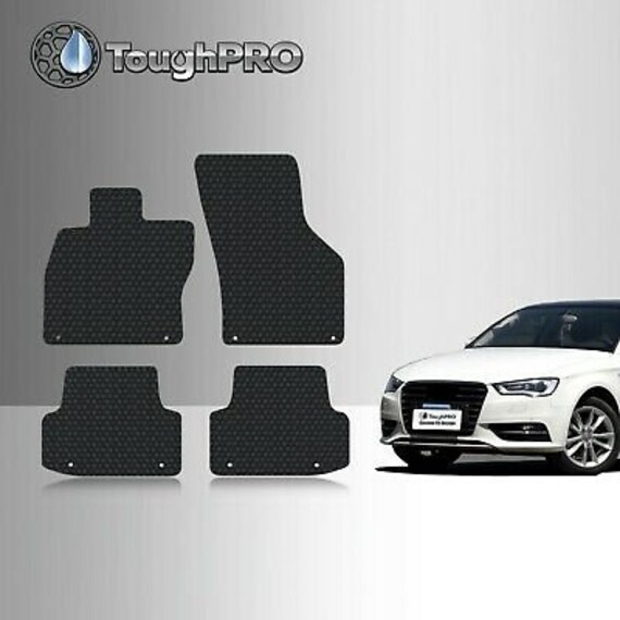 Alfombrillas ToughPRO negras para Audi A3 All Weather Custom Fit