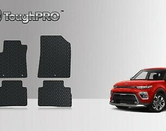 ToughPRO Floor Mats Black For KIA Soul All Weather Custom Fit 2020-2025