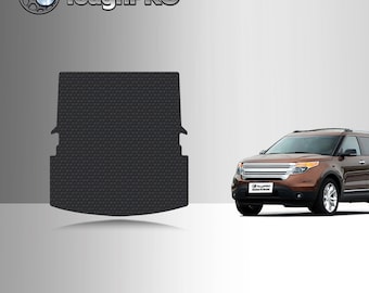 ToughPRO Cargo Mat Black For Ford Explorer All Weather Custom Fit 2015-2019