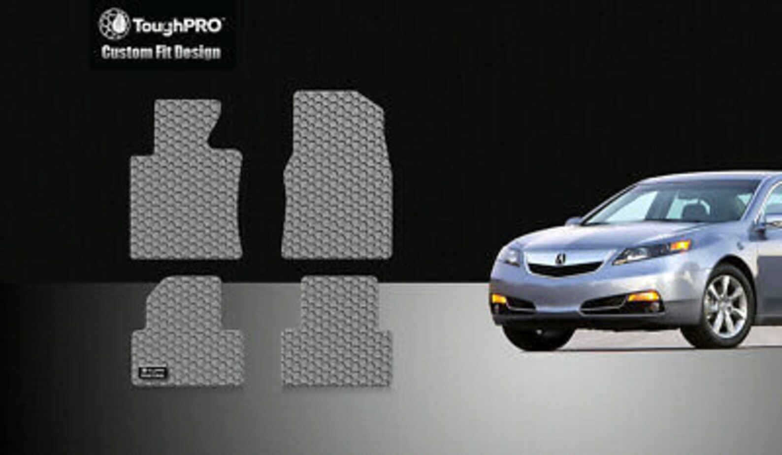 Toughpro Floor Mats Gray for Acura TL All Weather Custom Fit Etsy UK