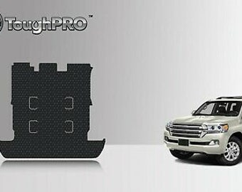 ToughPRO Cargo Mat Black For Toyota Land Cruiser with Rails Cutout 2013-2021