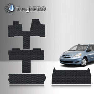 ToughPRO Full Set Black For Toyota Sienna 7 Seater All Weather 2004-2010