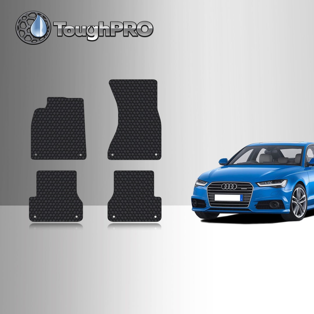Toughpro Floor Mats Black for Audi RS7 All Weather Custom Fit Etsy