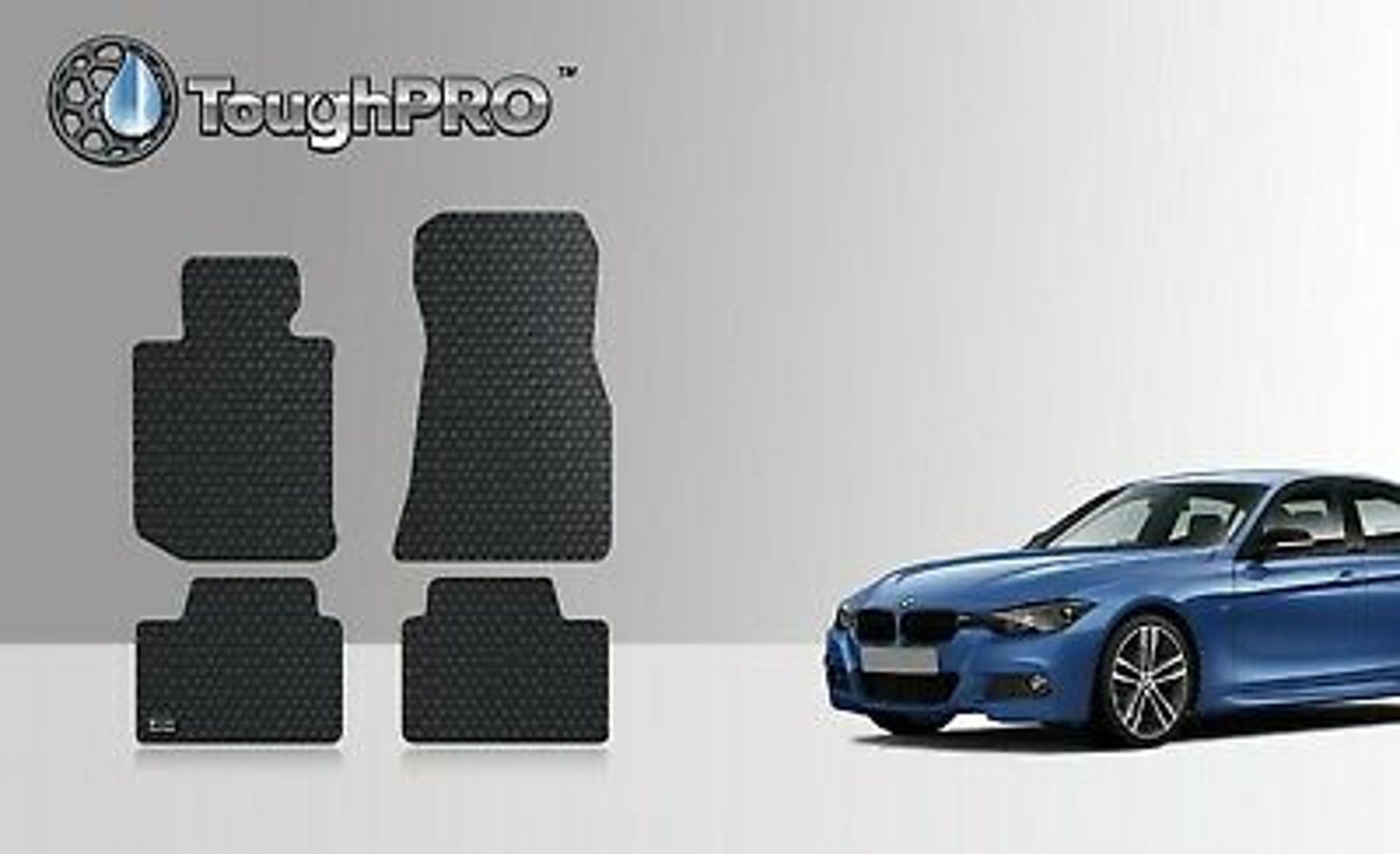 ToughPRO Floor Mats Black For BMW 330i All Weather Custom Fit Etsy