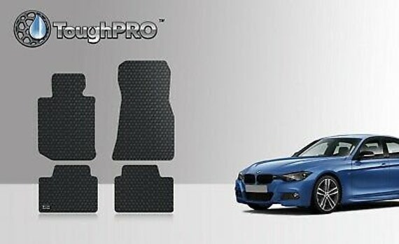 ToughPRO Black All-Weather Floor Mats For BMW 4 Series Coupe – 2021-2025, Heavy Duty Rubber