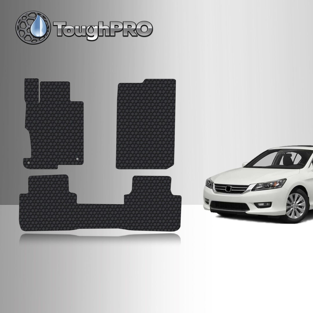 Toughpro Floor Mats Black for Honda Accord All Weather Custom Etsy