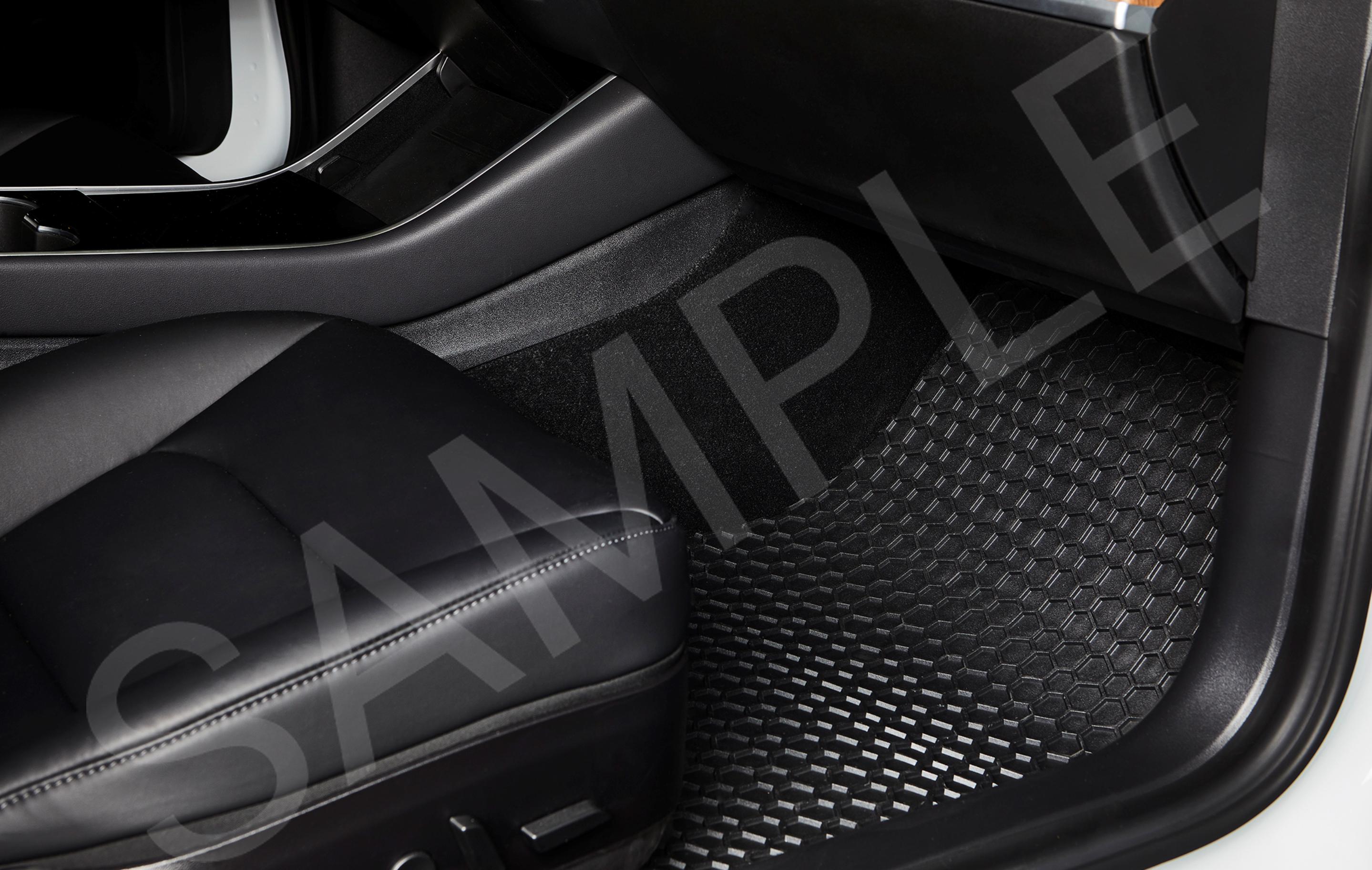 ToughPRO All-Weather Floor Mats – Custom Fit Honda HR-V 2016-2022 – Black Rubber – 4pc