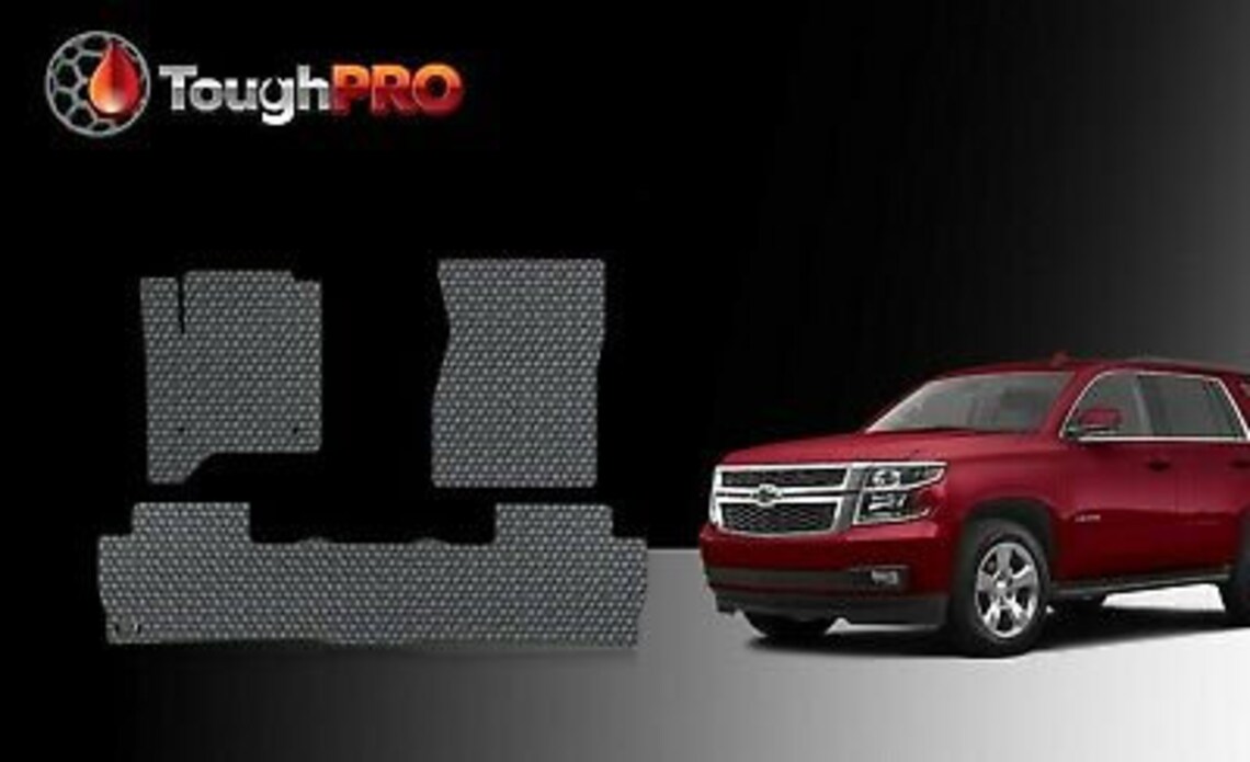ToughPRO Floor Mats Gray For Chevrolet Tahoe Bench All Weather Etsy